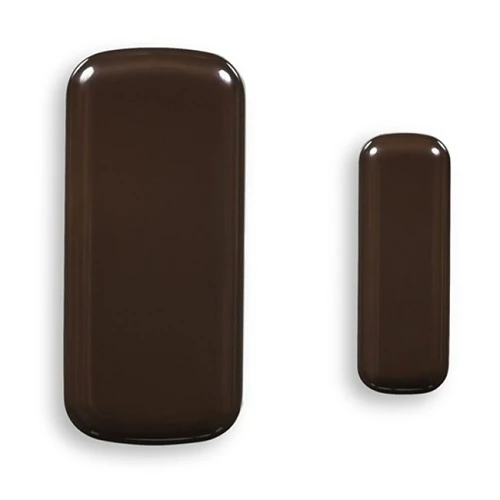 Honeywell Home 5800MINIVBR 5800 Series Wireless Door / Window Sensor, Flat, Brown
