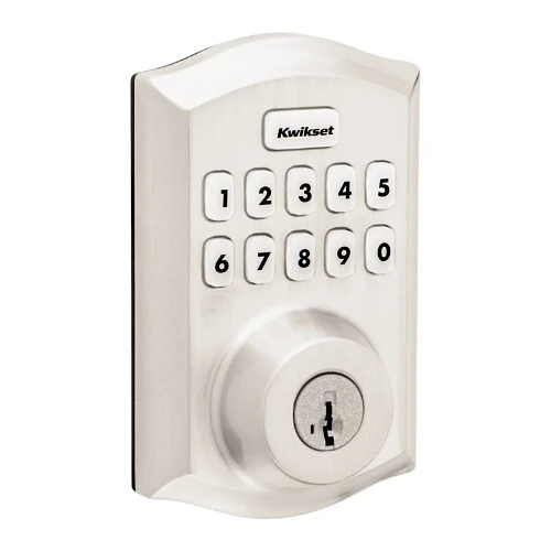 Kwikset Home Connect 620 Traditional Z-Wave Smart Lock – Satin Nickel