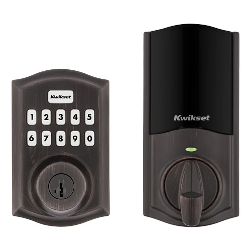 Kwikset Home Connect 620 Traditional Z-Wave Smart Lock – Venetian Bronze