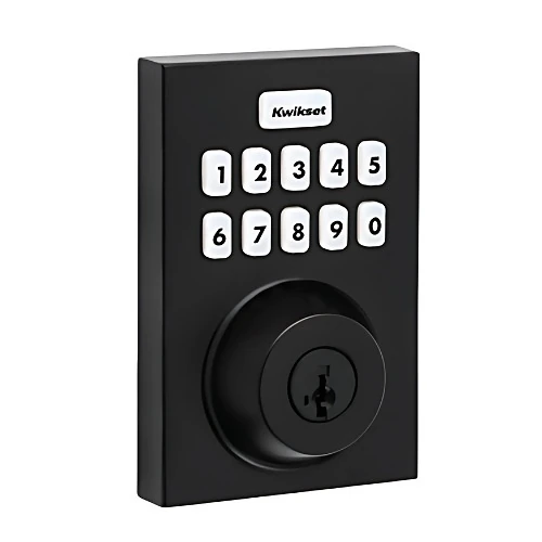 Kwikset Home Connect 620 Contemporary Z-Wave Smart Lock – Matte Black