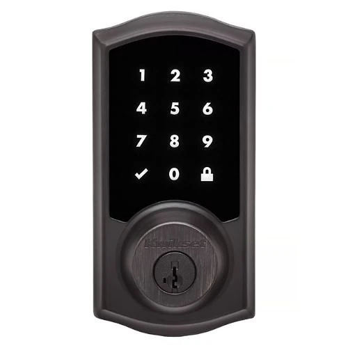 Kwikset 99180-002 Home Connect 918 Z-Wave LR Smart Lock, Traditional Style, Venetian Bronze