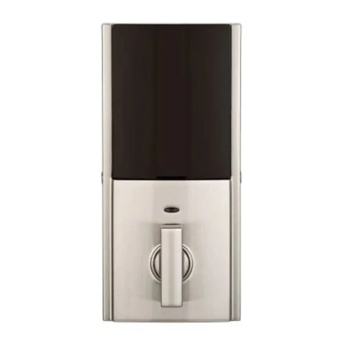 Kwikset 99180-003 Home Connect 918 Z-Wave LR Smart Lock, Contemporary Style, Satin Nickel