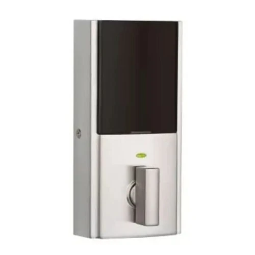 Kwikset 99180-003 Home Connect 918 Z-Wave LR Smart Lock, Contemporary Style, Satin Nickel