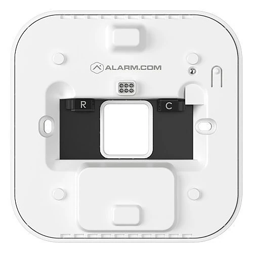 Alarm.com ADC-T40K-HD-W Smart Thermostat HD with Color Touchscreen Display, Z-Wave SmartStart and S2 Compatible, White