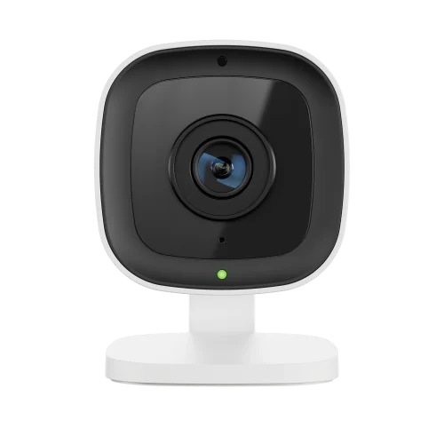 Front view of the Alarm.com ADC-V516 indoor Wi-Fi camera