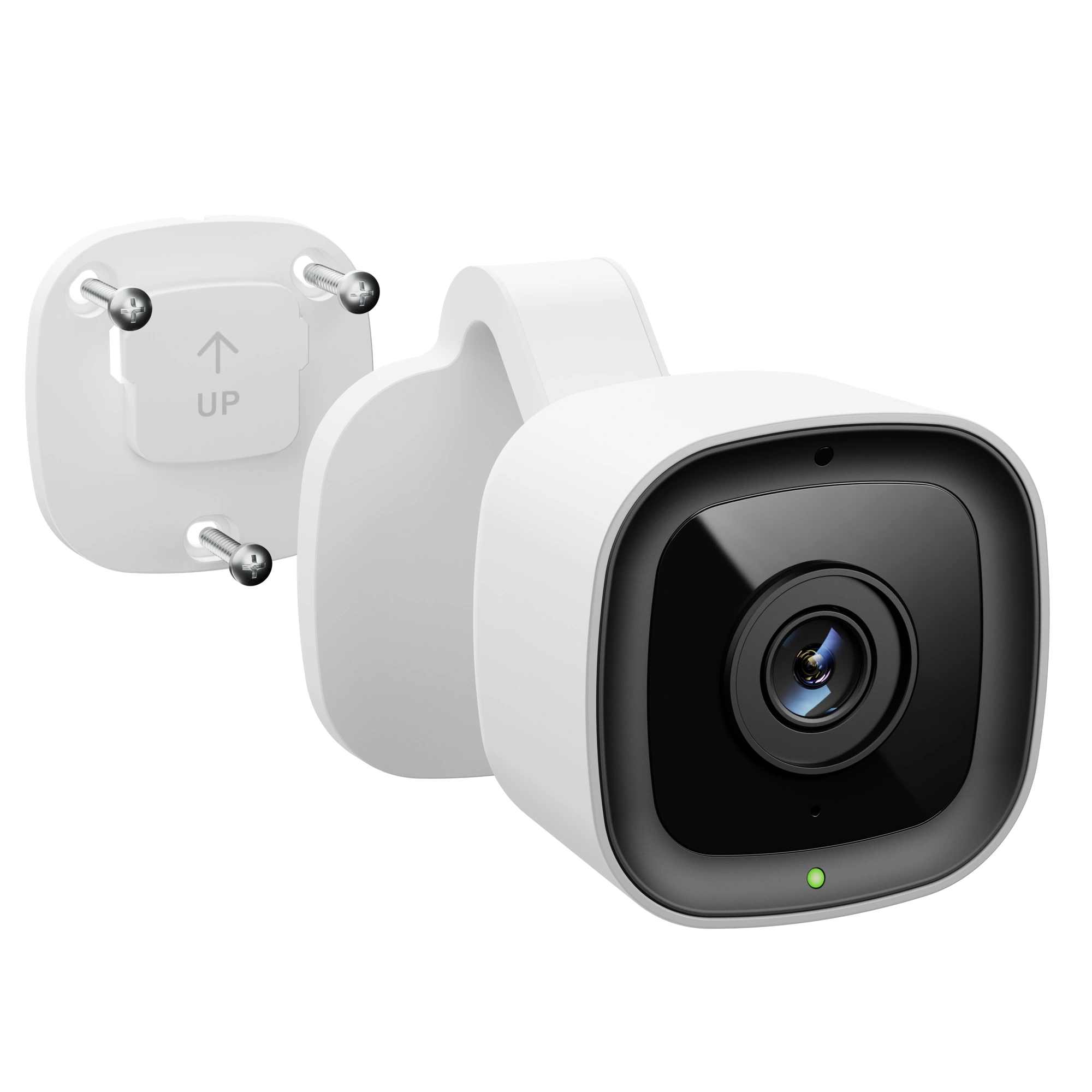 Alarm.com ADC-V516 with wall-mount plate and installation components