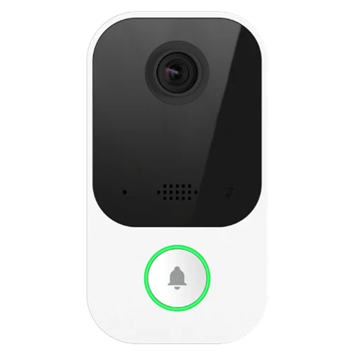 Front view of the Alarm.com ADC-VDB755P 2MP PoE video door station