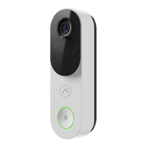 Alarm.com ADC-VDB781B battery video doorbell in black and white