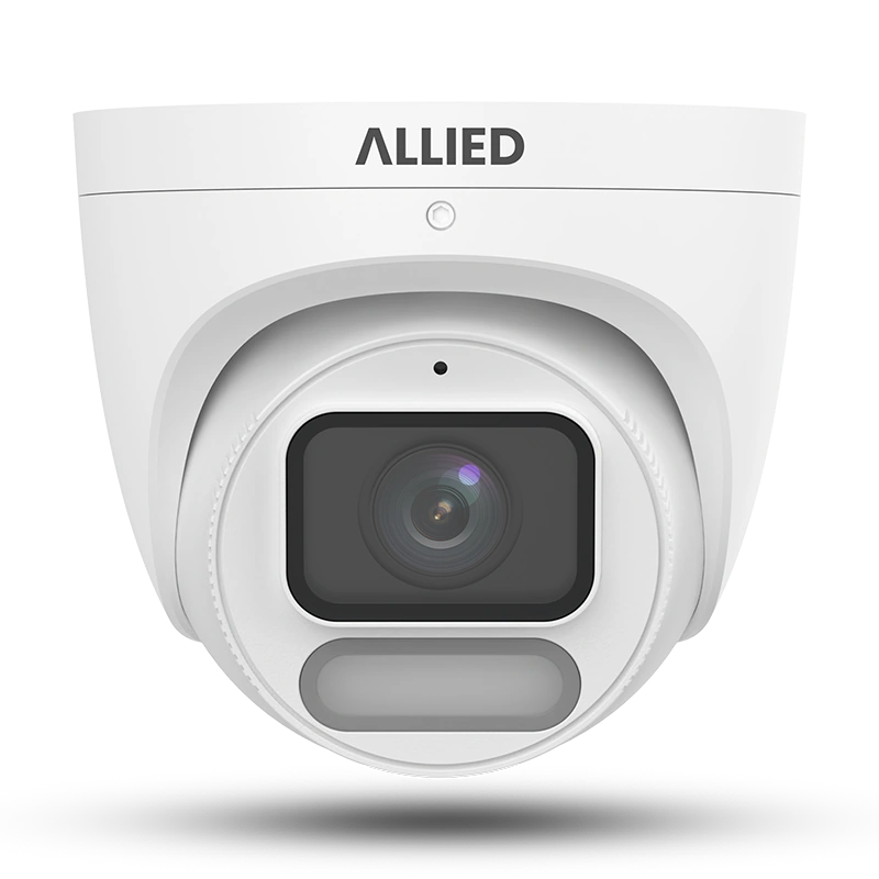 Allied 8MP 4K AI ISP Full-Color Night Vision Turret Camera