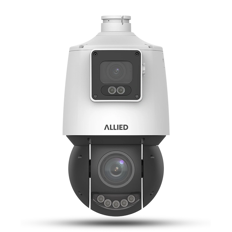 Allied 8MP Dual-Lens 25X Active Deterrence PTZ Camera