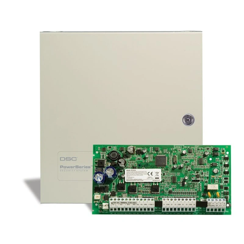 DSC PowerSeries PC1616 Hybrid Control Panel and Small Cabinet – PC1616SNK