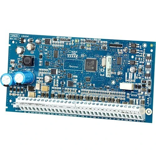 DSC HS2064 hybrid security control panel circuit board close view