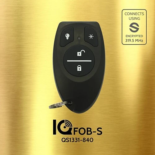 Qolsys IQ Fob-S 4-Button Encrypted Key Fob