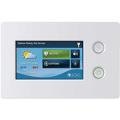 2GIG TS2-E Wireless Touchscreen Keypad for GC2 and GC2e – TS2