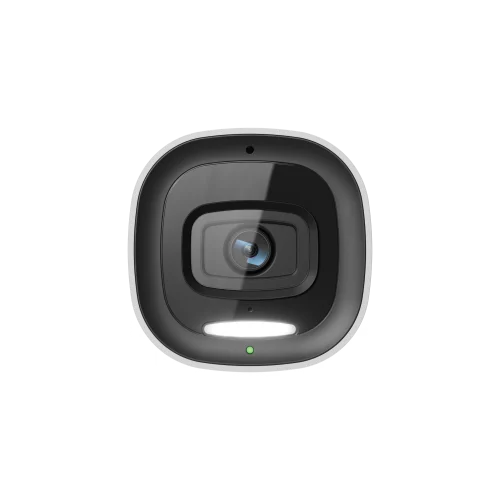 Front view of the Alarm.com ADC-VC730P camera with spotlight on