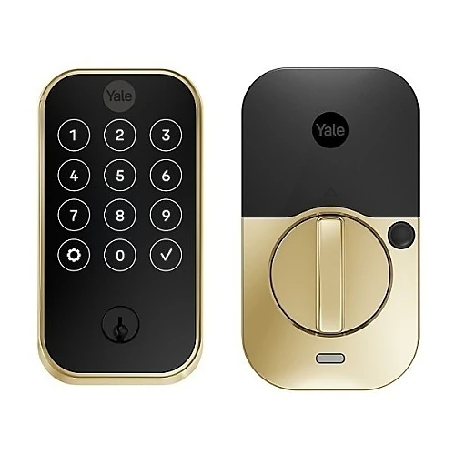 Yale Assure Lock 2 Pro YRD624 Z-Wave Deadbolt – Lifetime Brass