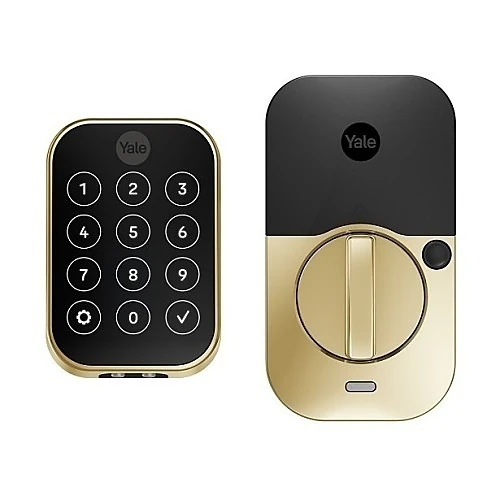 Yale Assure Lock 2 Pro YRD654 Z-Wave Deadbolt – Polished Brass