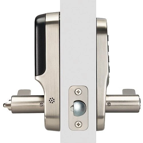Yale YRL216-ZW2-619 Assure Lever Push-Button Keypad Lock with Z-Wave Plus, Satin Nickel