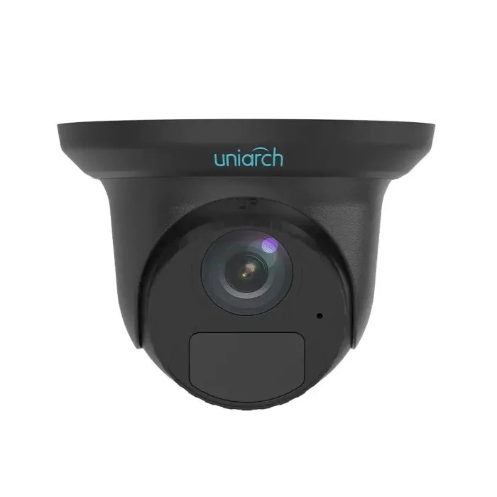 Uniarch IPC-T124-APF28 4MP IR Turret Camera – Black