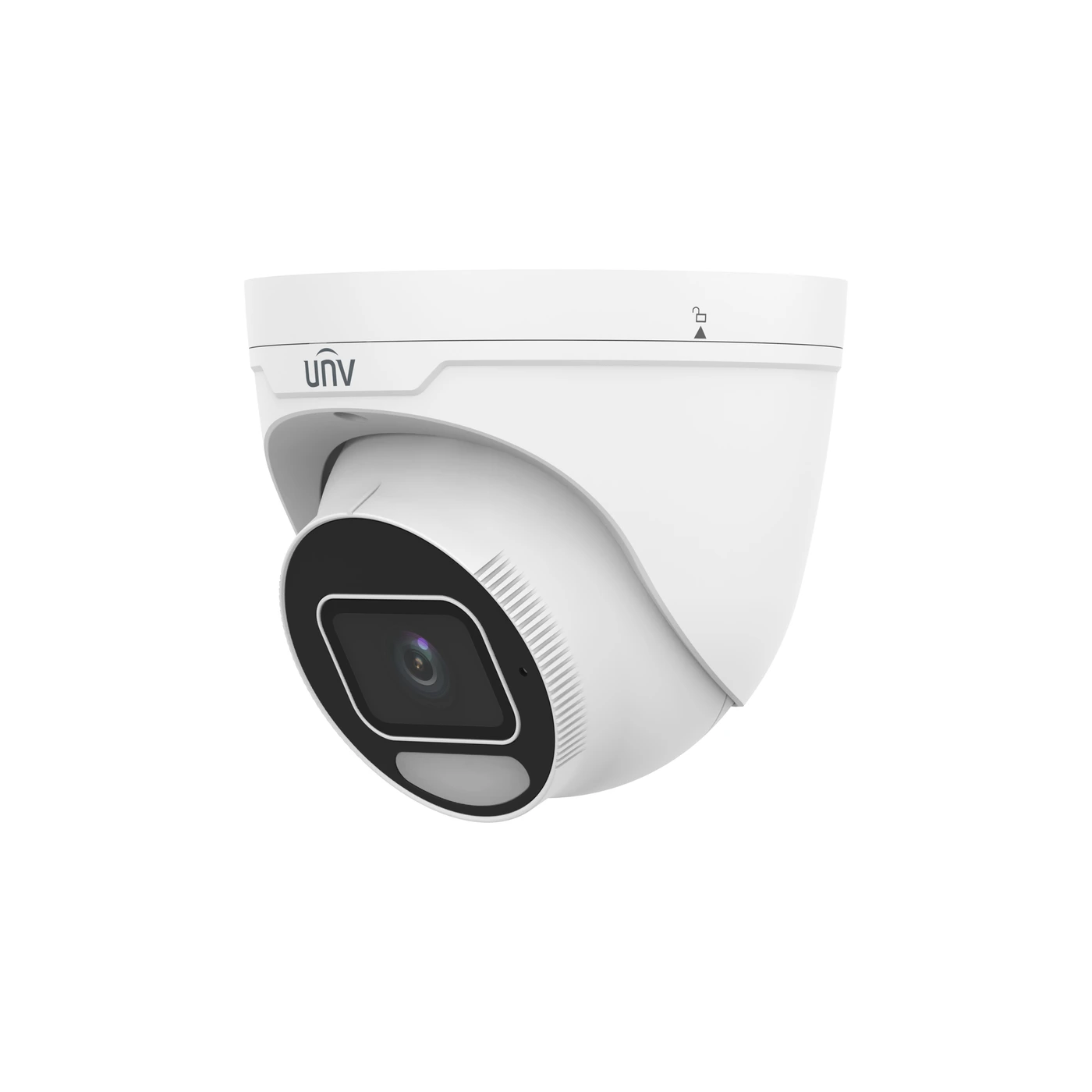 Uniview IPC3634SE-ADF28K-WP-I1 4MP OwlView Plus 2.8mm Warm-Light Turret Network Camera
