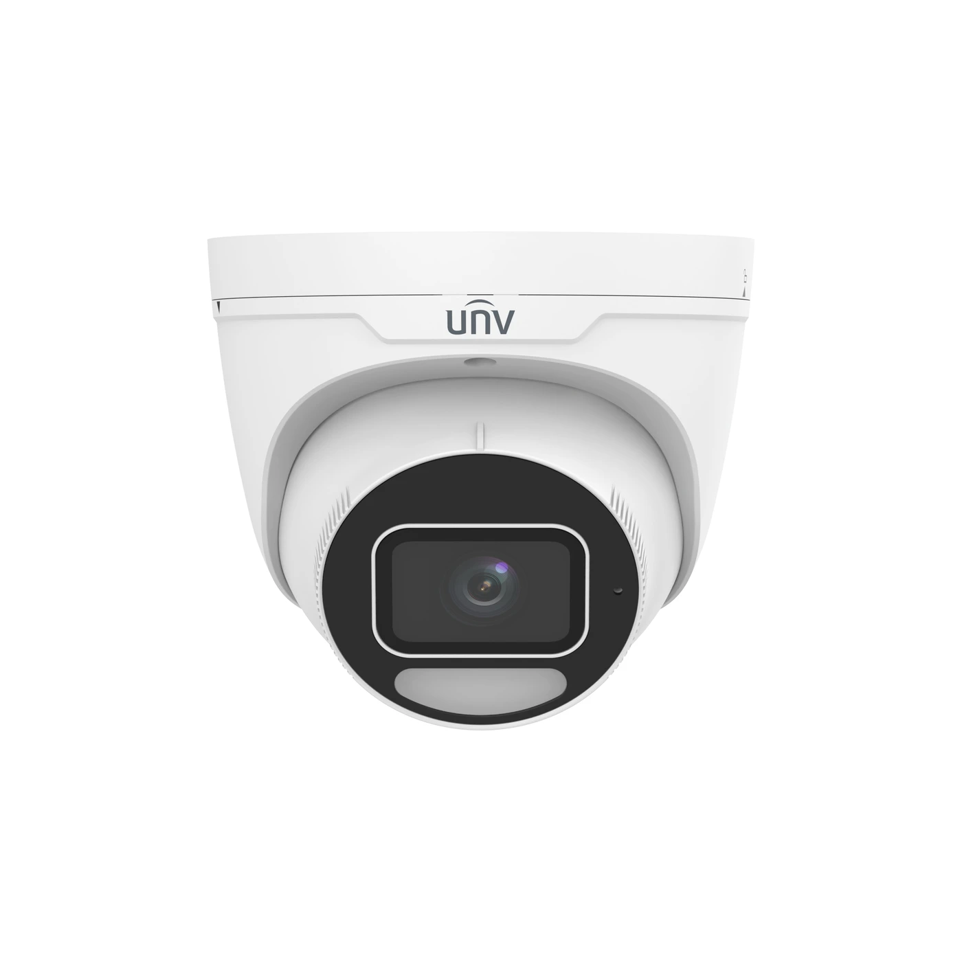 Uniview IPC3634SE-ADF28K-WP-I1 4MP OwlView Plus 2.8mm Warm-Light Turret Network Camera