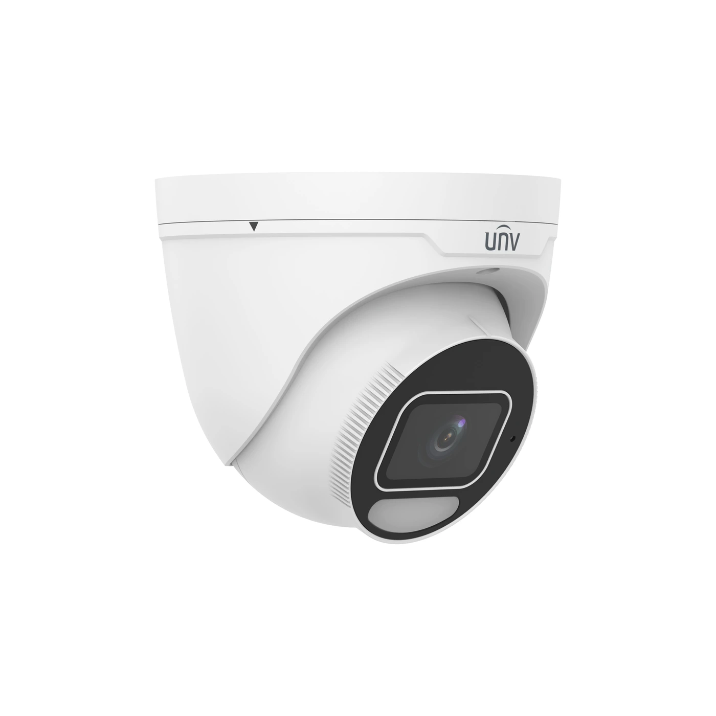 Uniview IPC3634SE-ADF28K-WP-I1 4MP OwlView Plus 2.8mm Warm-Light Turret Network Camera